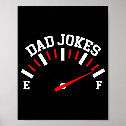 Poster Shirt Dad Jokes Full Meter Funny Father’s Day Gift (Devant)