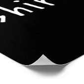 Poster Shirt That Says Shirt – Small Text Funny Sarcastic (Coin)