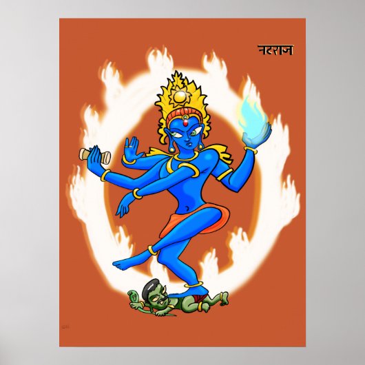 Poster Shiva Nataraja (Devant)