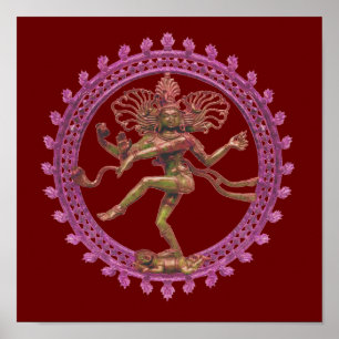 Poster Shiva (Nataraja) la danseuse cosmique