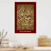Poster Shiva & Shakti Embrace (Cuisine)