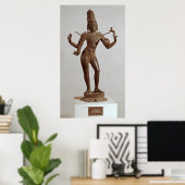 Poster Shiva Vinadhara Dakshina-Murti, Dravidian (Bureau à domicile)