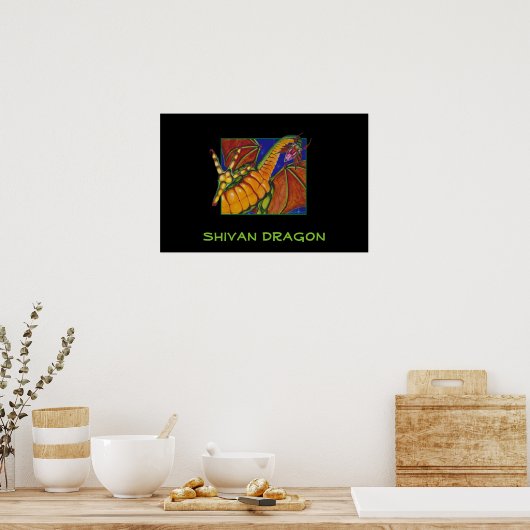 Poster Shivan Dragon (Cuisine)