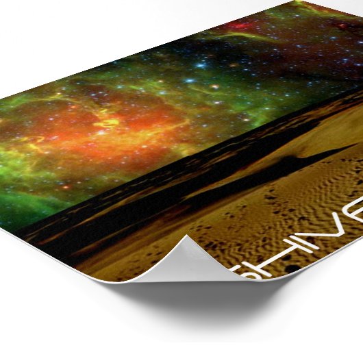 Poster shivas irons couleurs de l'espace (Coin)