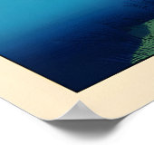 Poster Shizuka na Minamo Print, Peaceful Bay Scene (Coin)