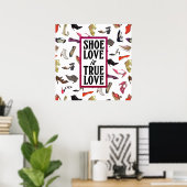 Poster Shoe Love est l'affiche True Love (Bureau à domicile)