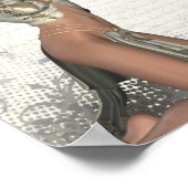 Poster Shogirl en argent (Coin)