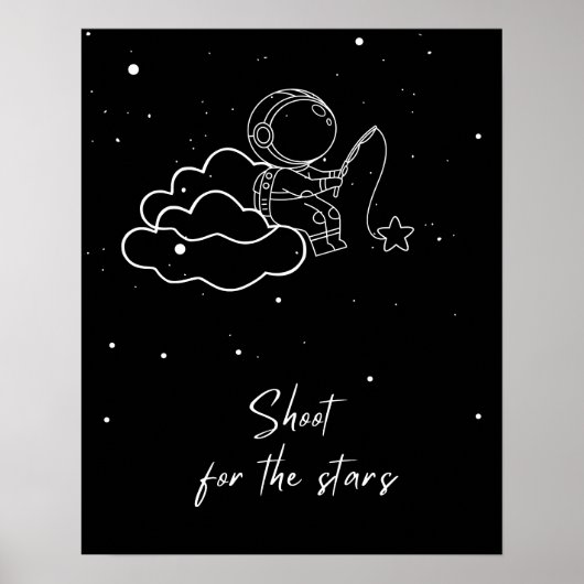 Poster shoot for the stars wall art (Devant)