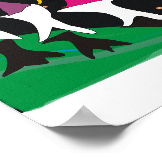 Poster Shoot to the Moon—Poster d'art (Coin)