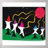 Poster Shoot to the Moon—Poster d'art (Devant)