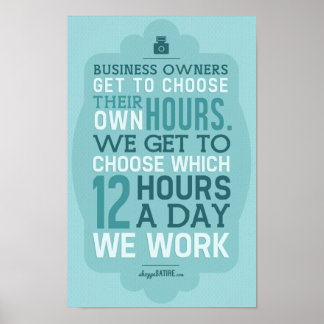 Poster Shoppe Satire - Humour pour les photographes
