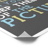 Poster Shoppe Satire - Humour pour les photographes (Coin)