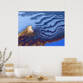 Poster Shore Art Abstrait (Cuisine)