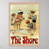 Poster Shore Kids Style Vintage (Devant)