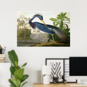 Poster Shore Lark - Peintre de la faune John Audubon (Bureau à domicile)