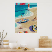 Poster Shore Vintage (Cuisine)