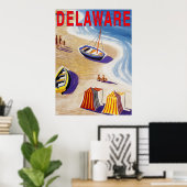 Poster Shore Vintage (Bureau à domicile)