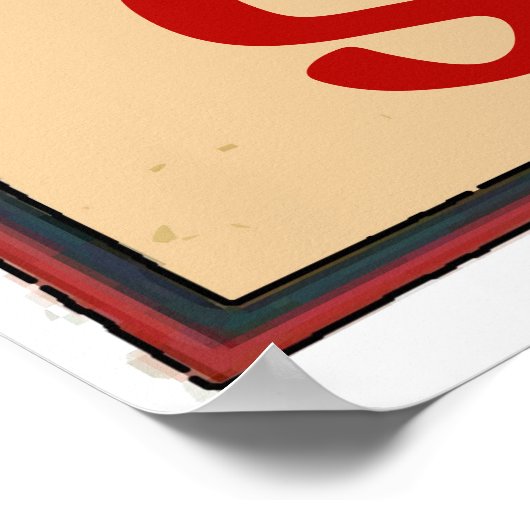 Poster Shore Vintage (Coin)