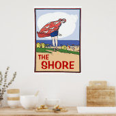 Poster Shore Vintage (Cuisine)