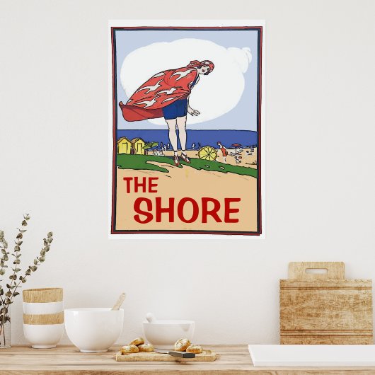 Poster Shore Vintage (Cuisine)