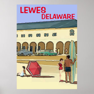 Poster Shore Vintage