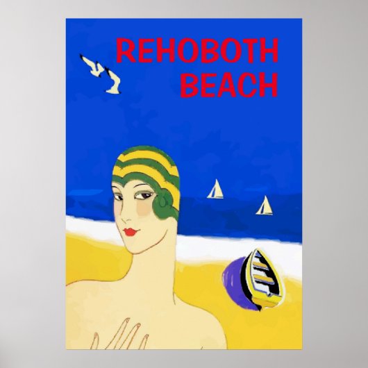 Poster Shore Vintage (Devant)