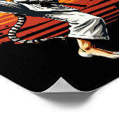 Poster Shotokan Karate Fighter Martial Arts Tiger Funny K (Coin)