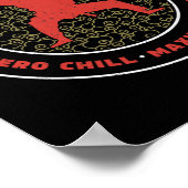 Poster Shotokan Zero Chill Maximum Thrill Funny Shotokan (Coin)