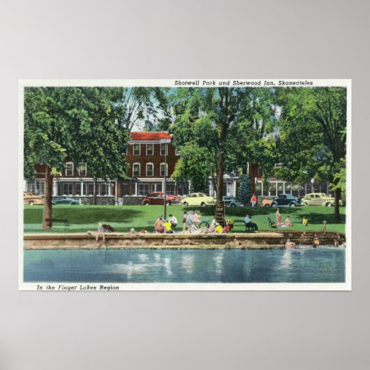 Poster Shotwell Park et Sherwood Inn Scene (Devant)