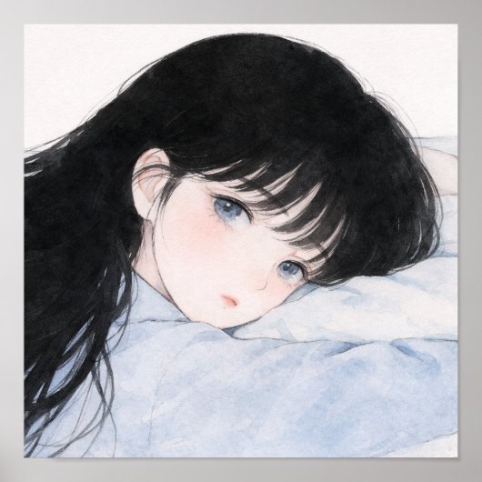 Poster shoujo manga (Devant)