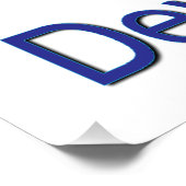 Poster Shout Out pour les développeurs Web (Coin)