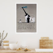 Poster Show Patriotism - Enlist Navy (US02313) (Cuisine)
