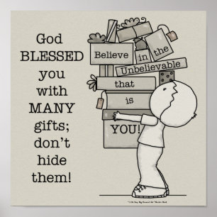 Poster Show Your Gifts