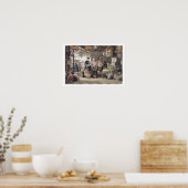 Poster Showroom of a Lantern Merchant in Pékin, from 'ch (Cuisine)