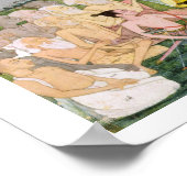 Poster Shri Sukdevji prêchant à un concours de Sadhus, (Coin)