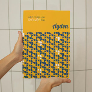 Poster SHRIMPLEMENT mignonne Pépinière Bleue Jaune Person