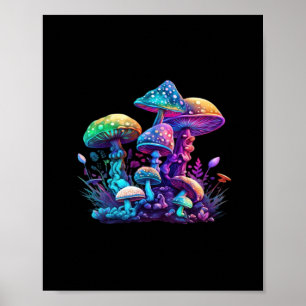 Poster Shroom Mystique - Whimsigoth Et Witchcore Wonderl