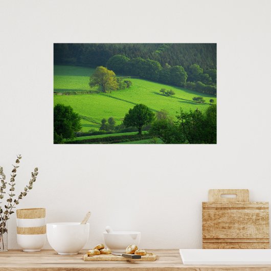 Poster Shropshire Hills (Cuisine)