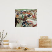 Poster Shrovetide, 1905 (Cuisine)