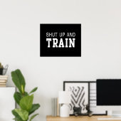 Poster Shut up (Bureau à domicile)