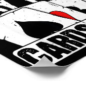 Poster Shut Up And Play Your Cards Right Funny Ker Texas  (Coin)