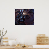 Poster SHWANN : Le DJ Futuriste Samurai (Cuisine)