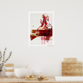 Poster SHWANN : Le DJ Futuriste Samurai (Cuisine)