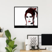 Poster Si Amour Était Rouge... (Bureau à domicile)