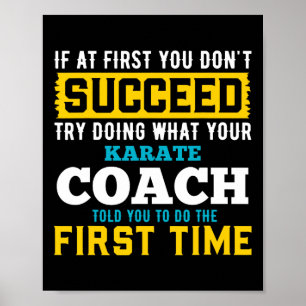 Poster Si Au Début Vous N'Avez Pas Réussi Essayez De Fair