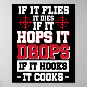 Poster Si ça vole, ça meurt. Si ça saute, ça tombe. Si ça
