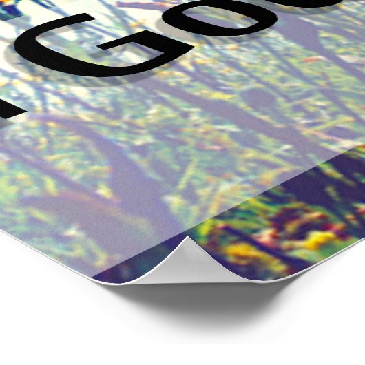 Poster Si Dieu Vous Y Apporte (Coin)