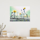 Poster Si Dieu Vous Y Apporte (Cuisine)