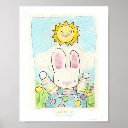 Poster Si Gros Lapin (Devant)