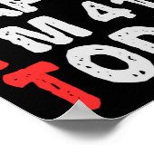 Poster Si heureux que j'ai 41e aujourd'hui drôle Idée cad (Coin)